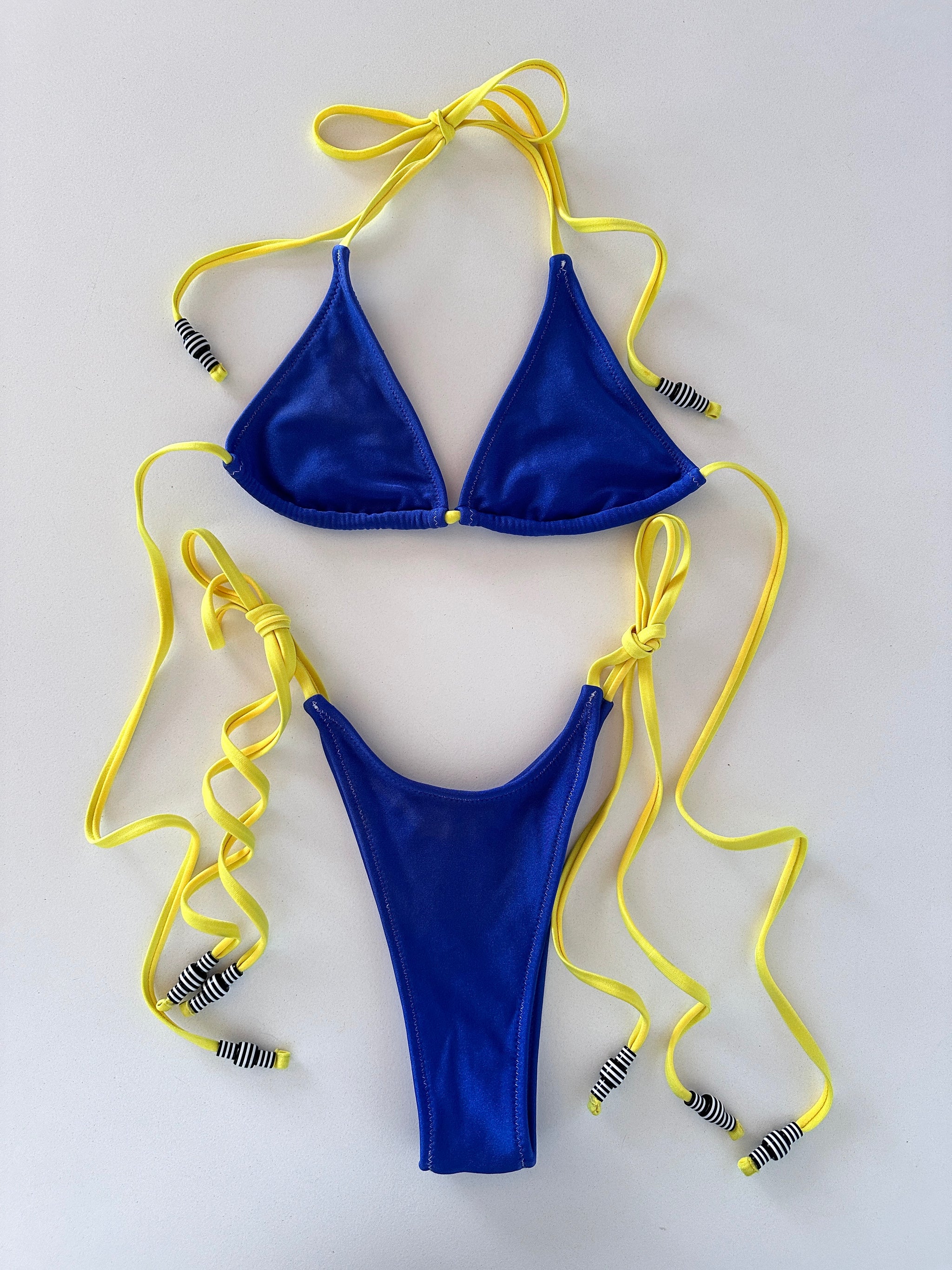 bea skimpy bottom blue – Goldie Swimwear