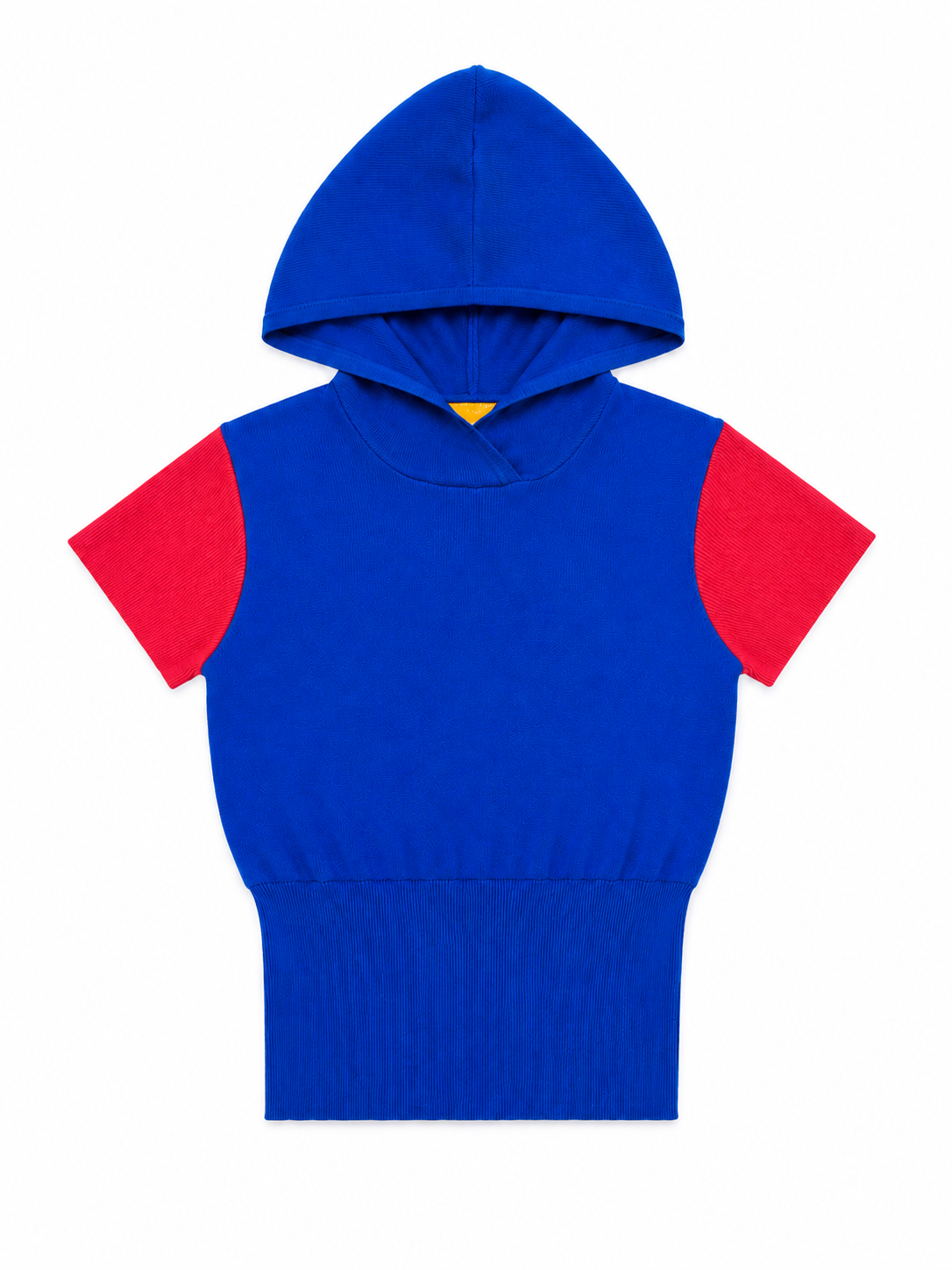 luna hooded tee / blue